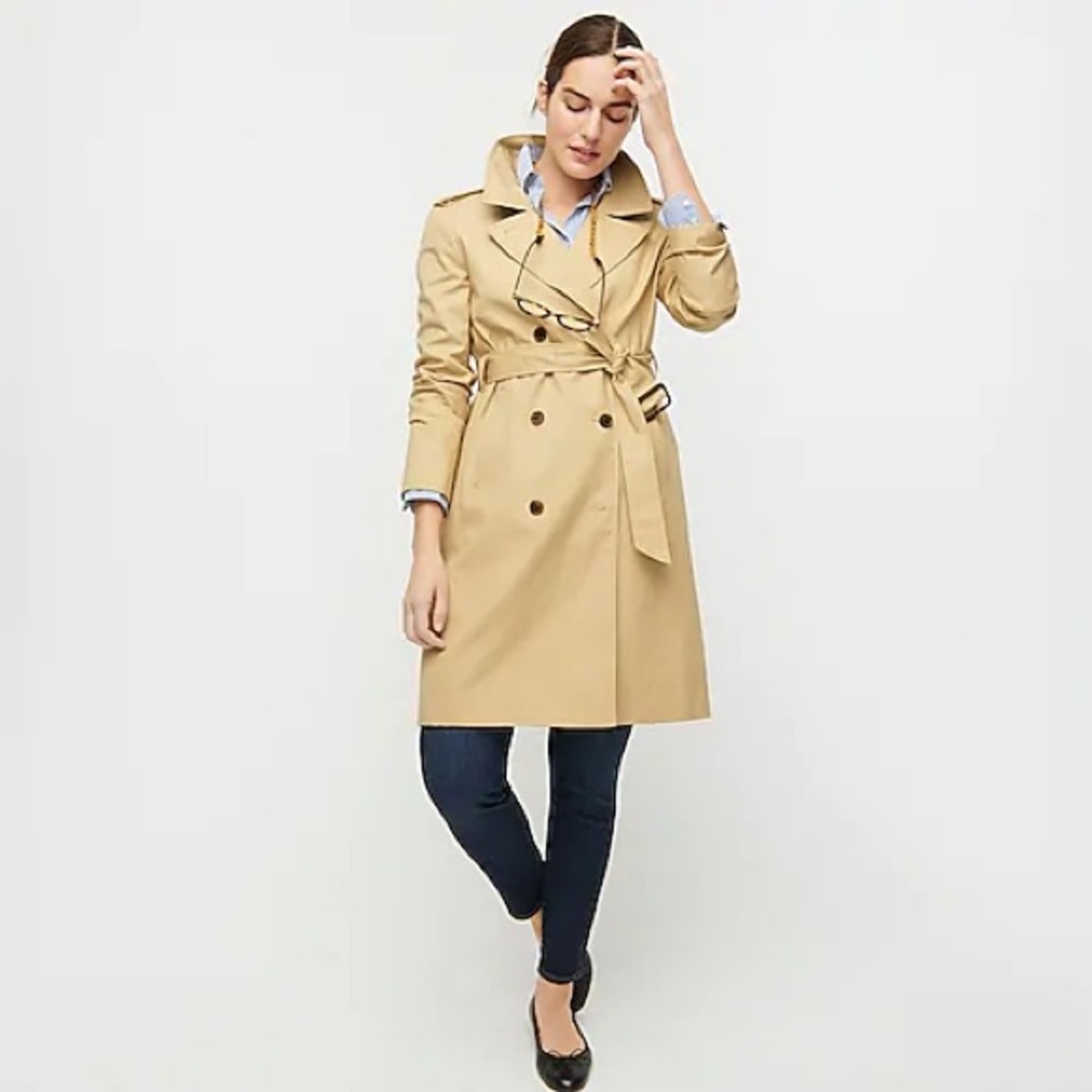 Like new jcrew women’s trench coat